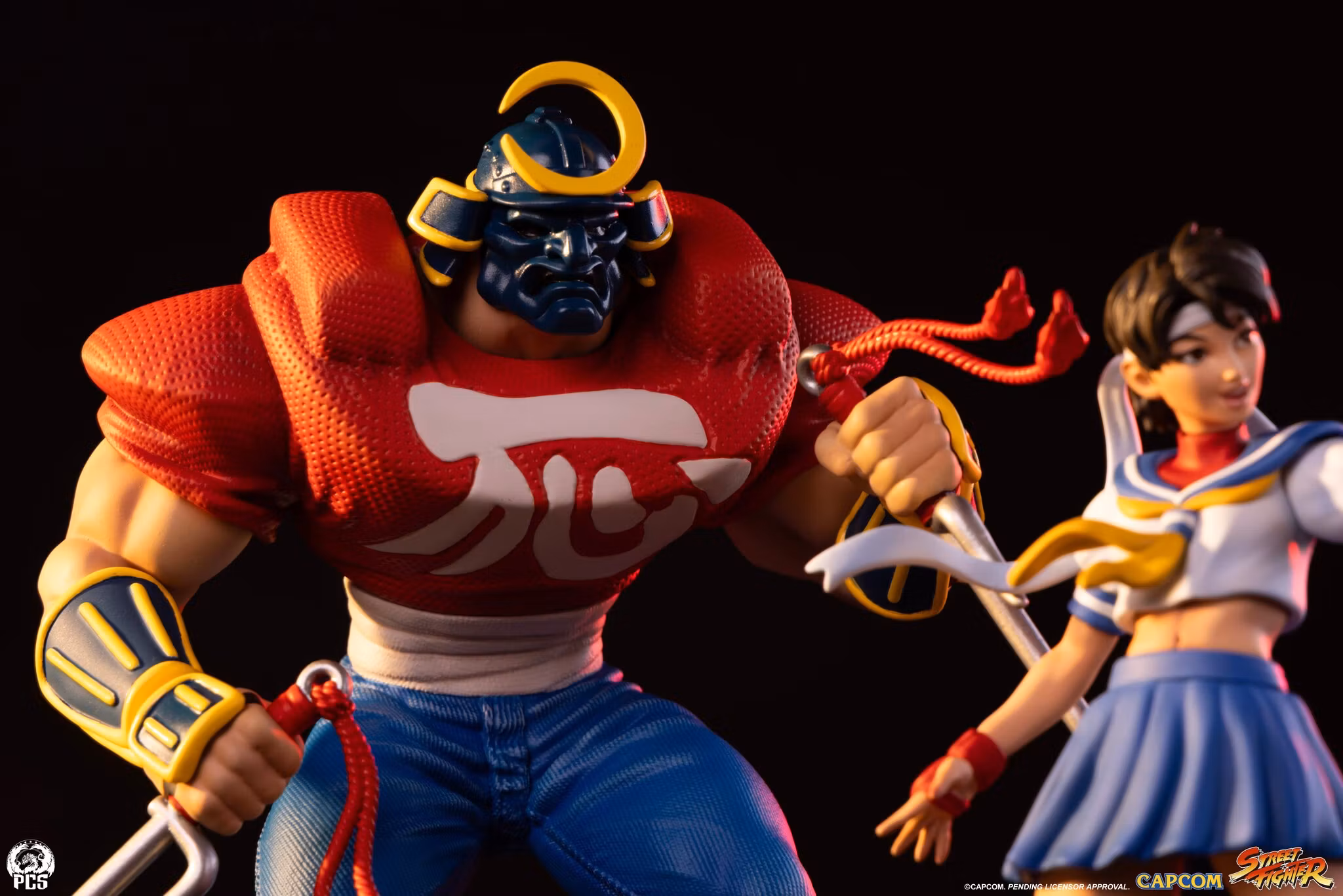 Street Fighter Street Jam Sodom & Sakura 1/10 Scale Statue Set