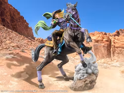 JoJo's Bizarre Adventure: Steel Ball Run Chozo Art Collection Gyro Zeppeli & Valkyrie Figure