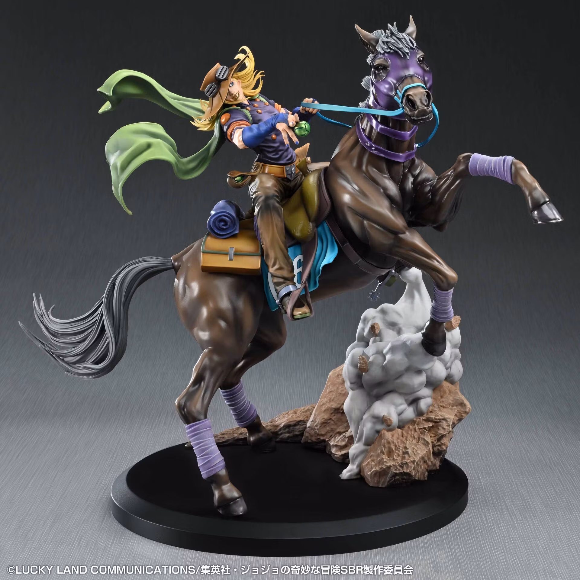 JoJo's Bizarre Adventure: Steel Ball Run Chozo Art Collection Gyro Zeppeli & Valkyrie Figure