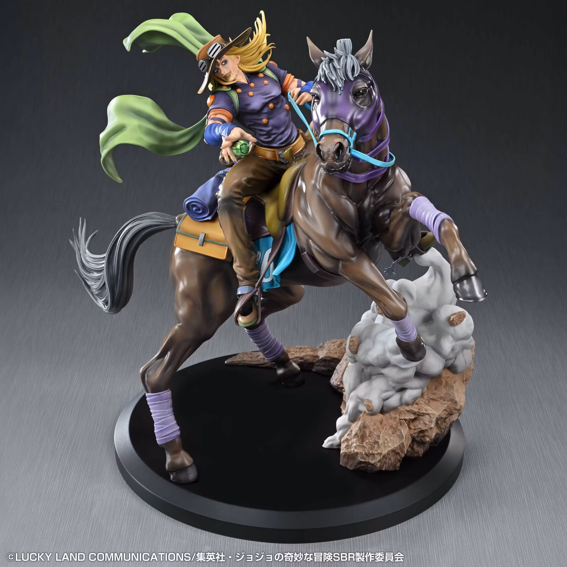 JoJo's Bizarre Adventure: Steel Ball Run Chozo Art Collection Gyro Zeppeli & Valkyrie Figure