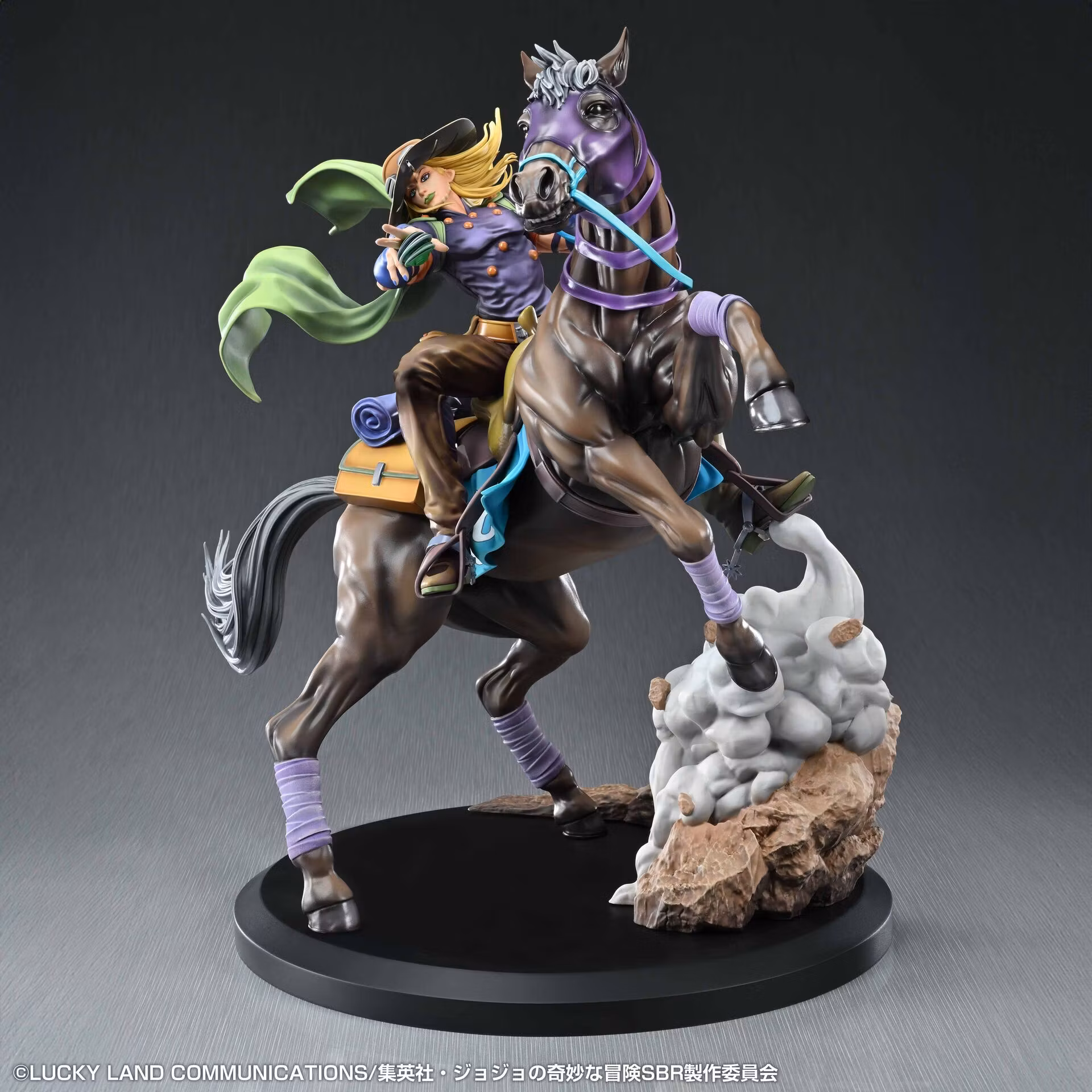 JoJo's Bizarre Adventure: Steel Ball Run Chozo Art Collection Gyro Zeppeli & Valkyrie Figure