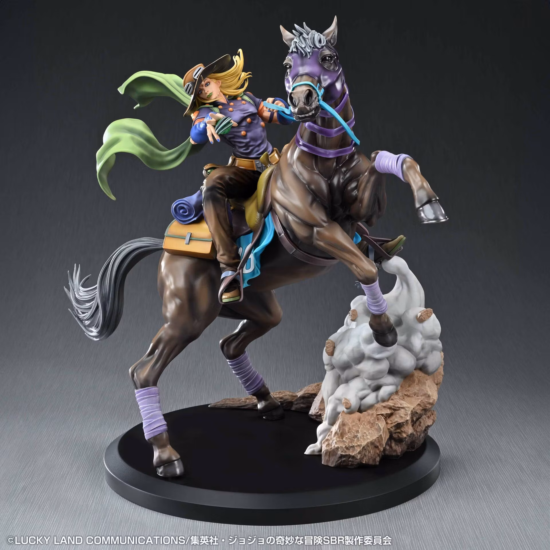 JoJo's Bizarre Adventure: Steel Ball Run Chozo Art Collection Gyro Zeppeli & Valkyrie Figure