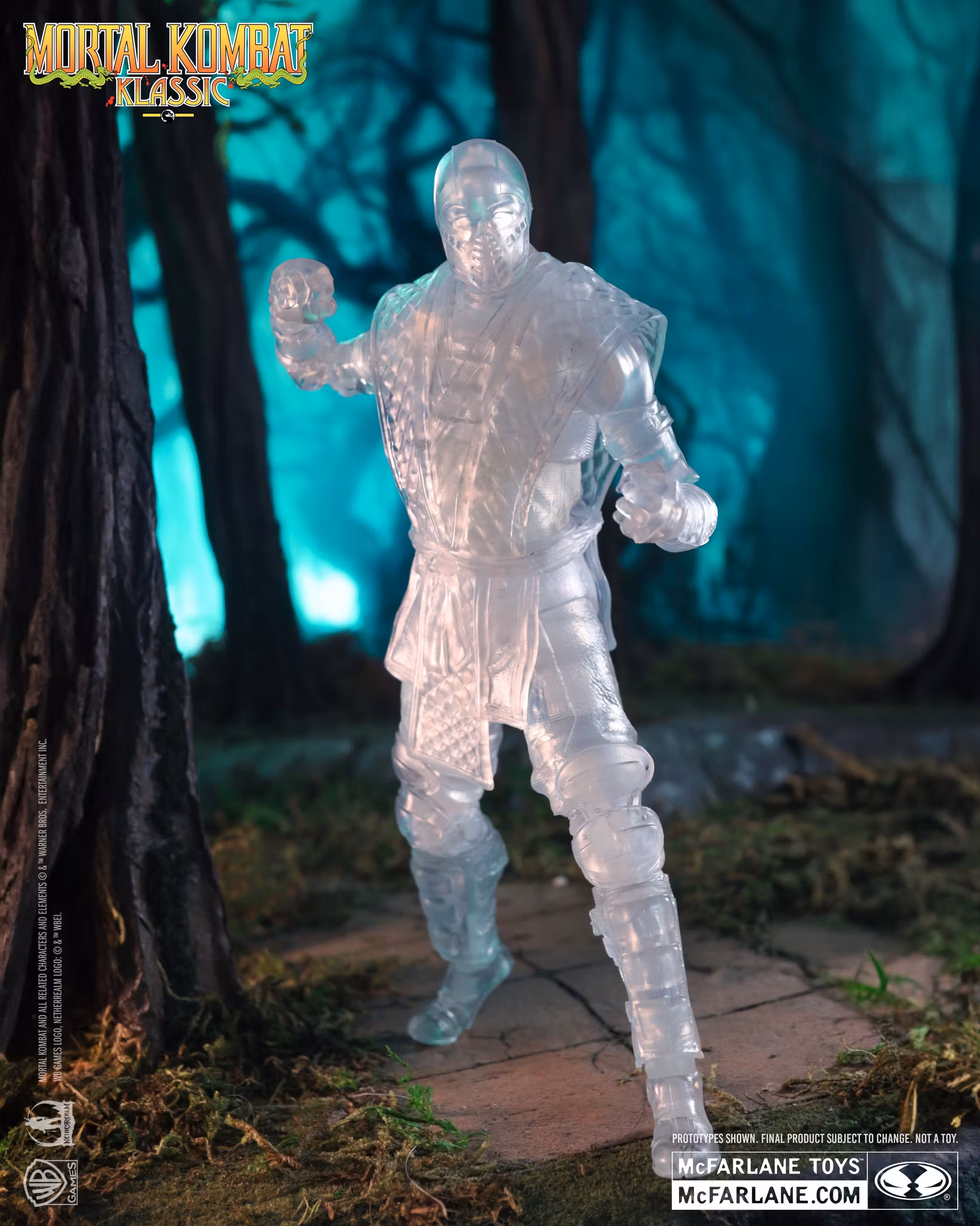Mortal Kombat Klassic Reptile (Invisible) 7" Action Figure