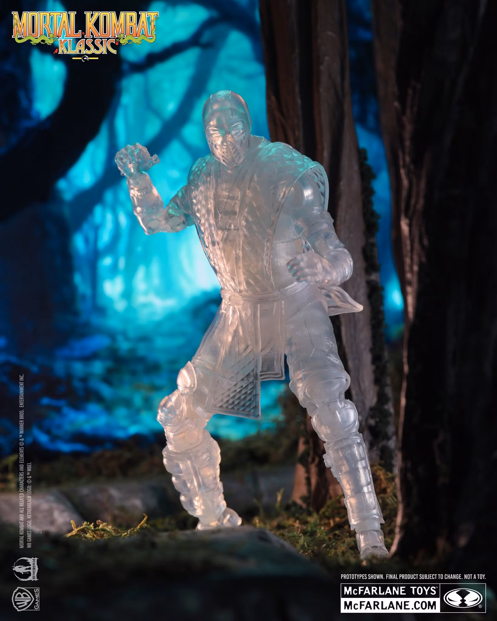 Mortal Kombat Klassic Reptile (Invisible) 7" Action Figure