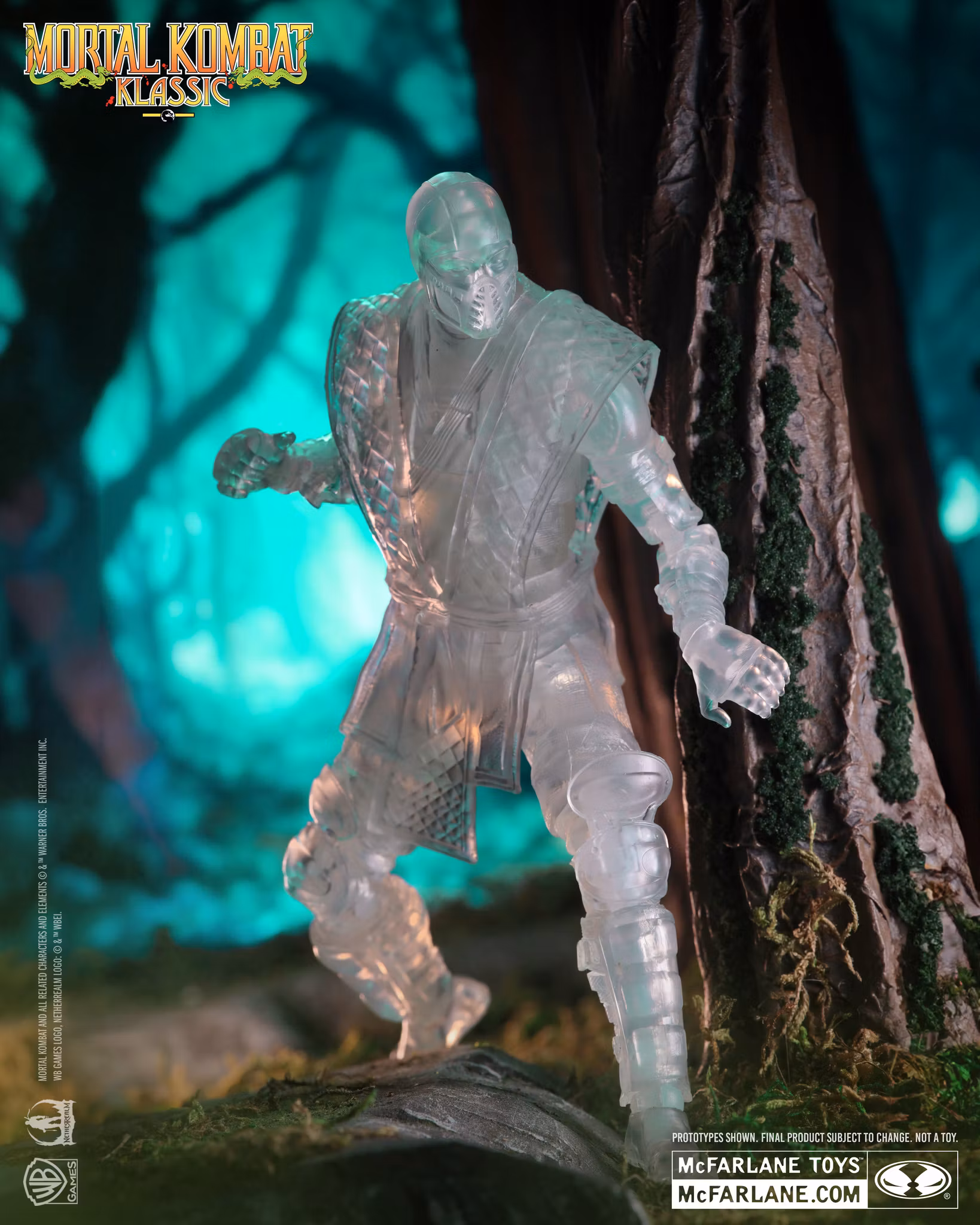 Mortal Kombat Klassic Reptile (Invisible) 7" Action Figure
