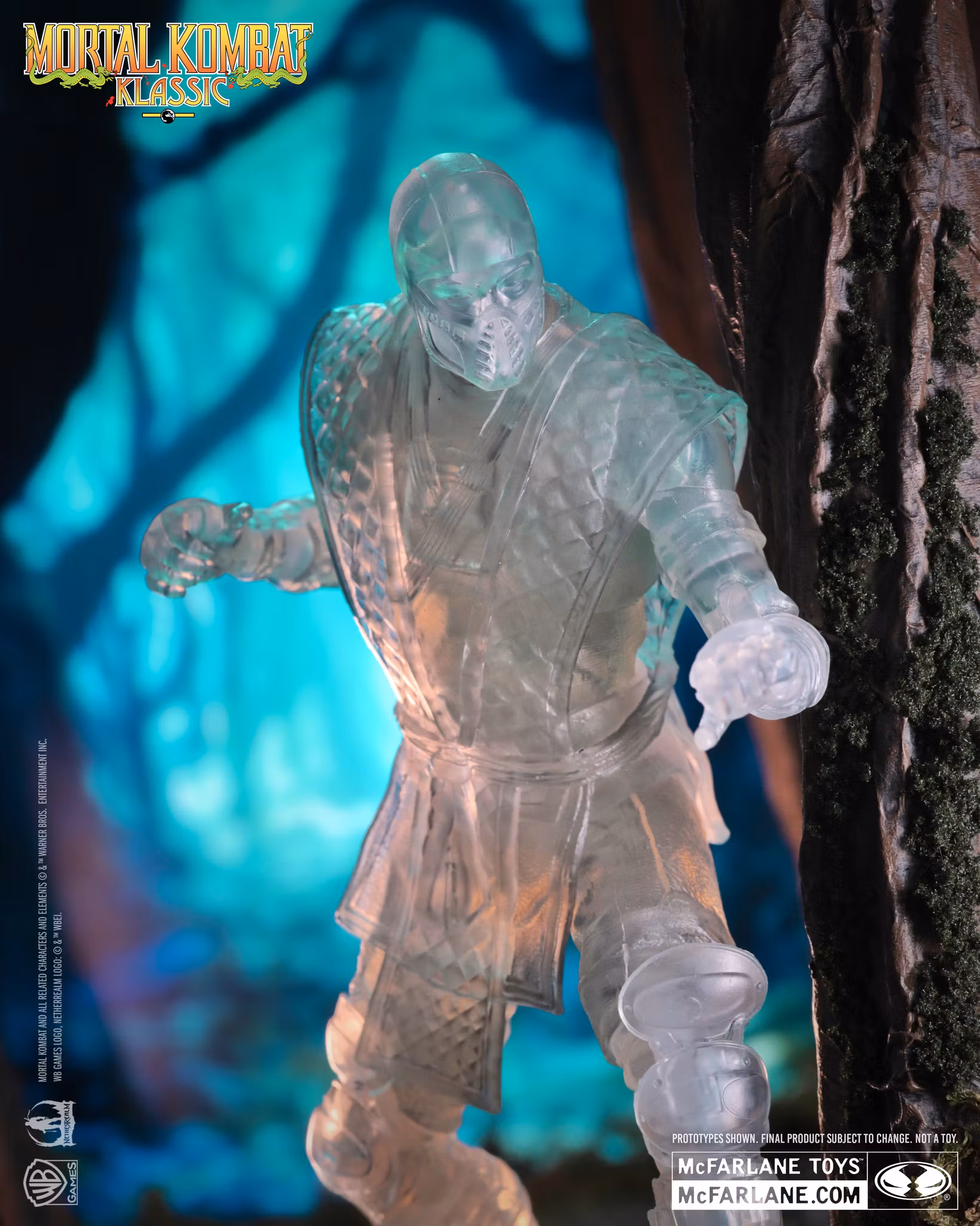 Mortal Kombat Klassic Reptile (Invisible) 7" Action Figure