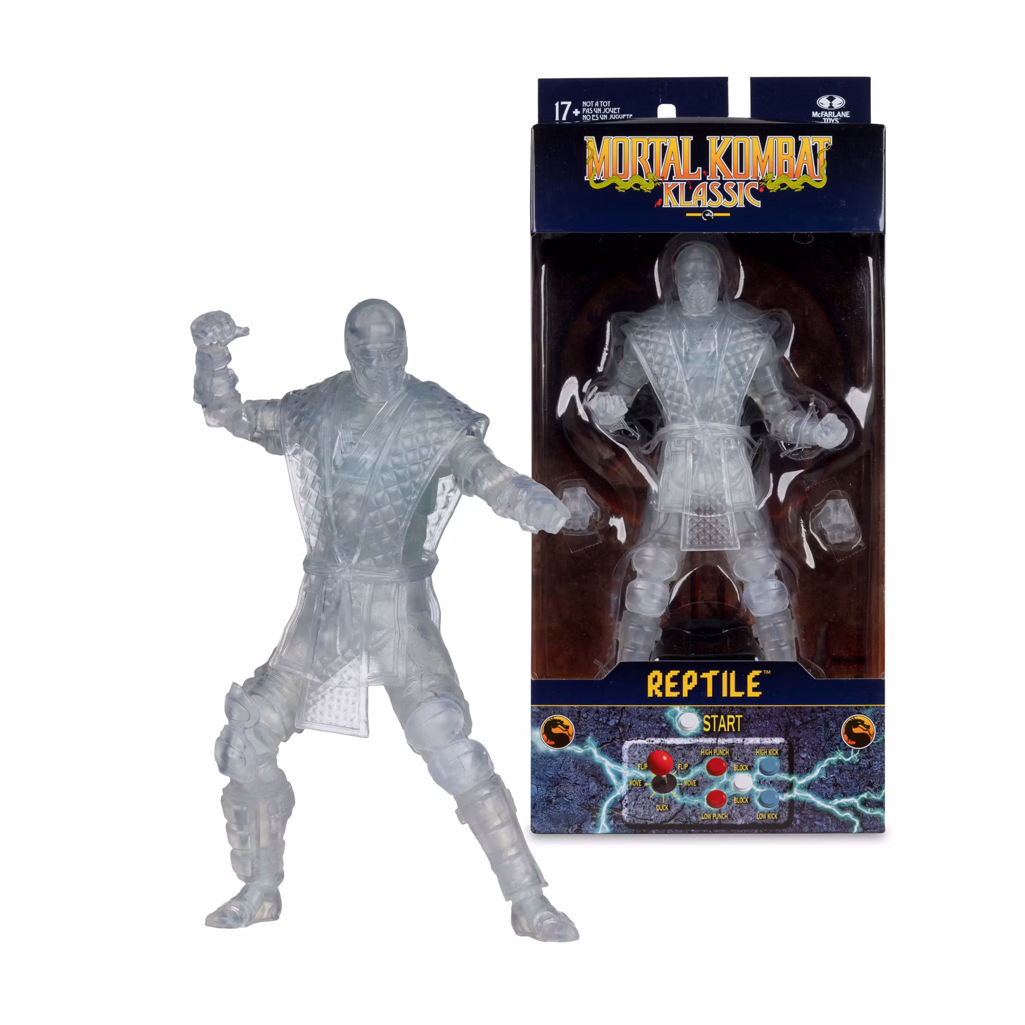 Mortal Kombat Klassic Reptile (Invisible) 7" Action Figure