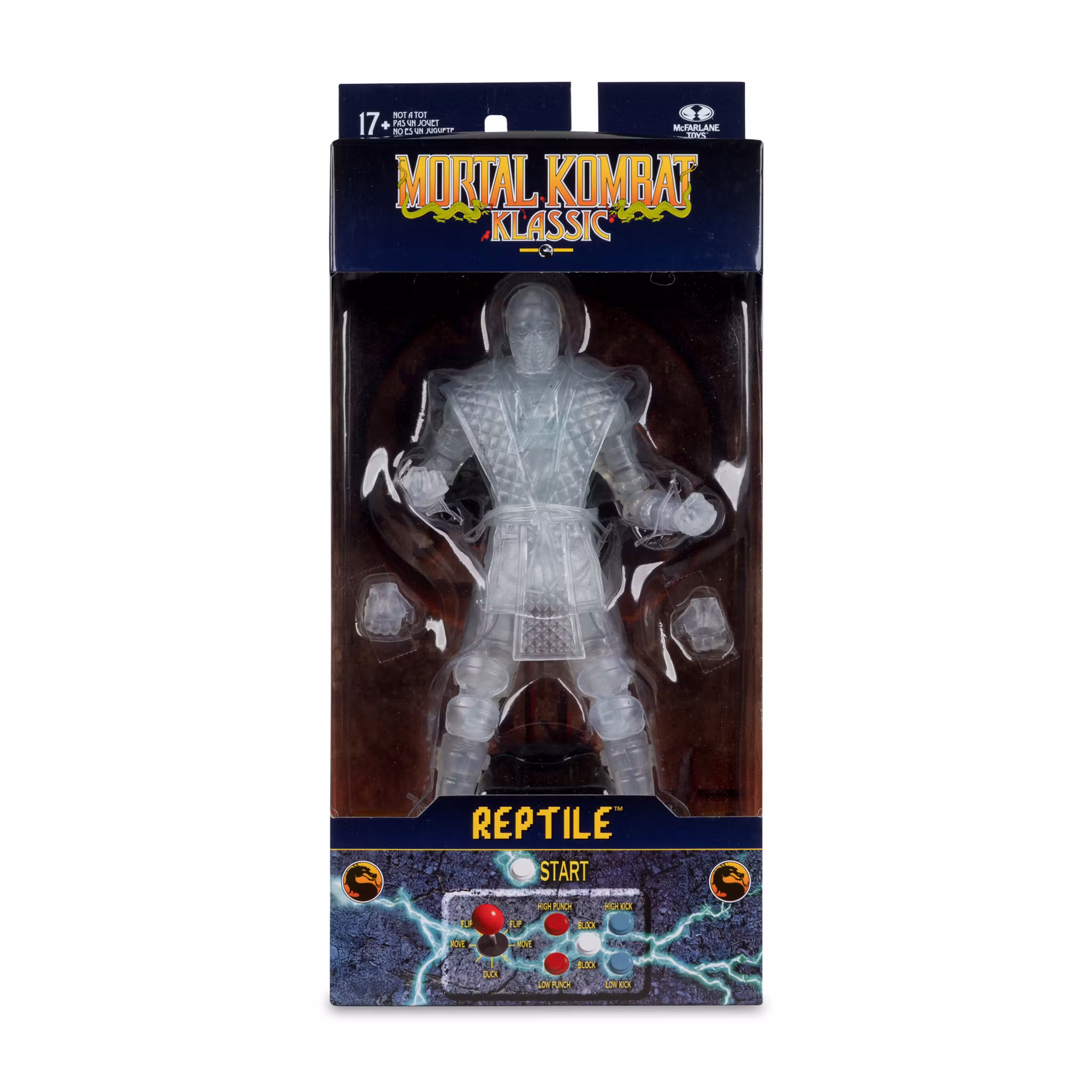 Mortal Kombat Klassic Reptile (Invisible) 7" Action Figure