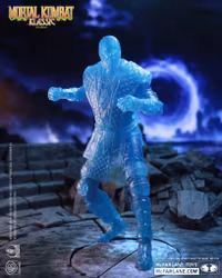 Mortal Kombat Klassic Sub-Zero (Ice Clone) 7" Action Figure