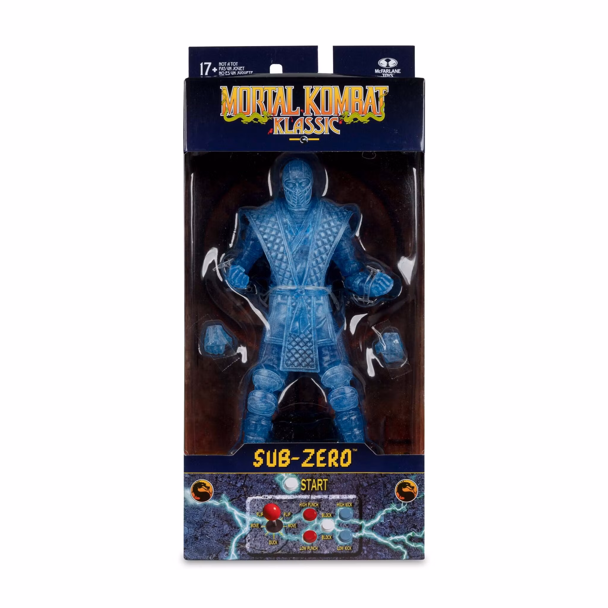 Mortal Kombat Klassic Sub-Zero (Ice Clone) 7" Action Figure