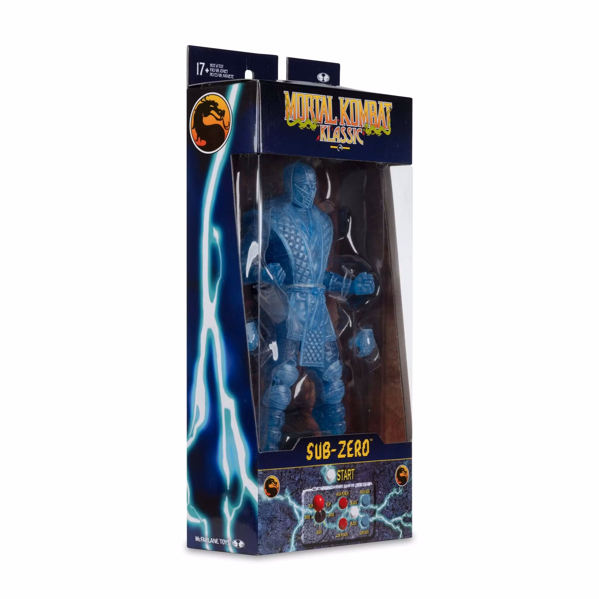 Mortal Kombat Klassic Sub-Zero (Ice Clone) 7" Action Figure