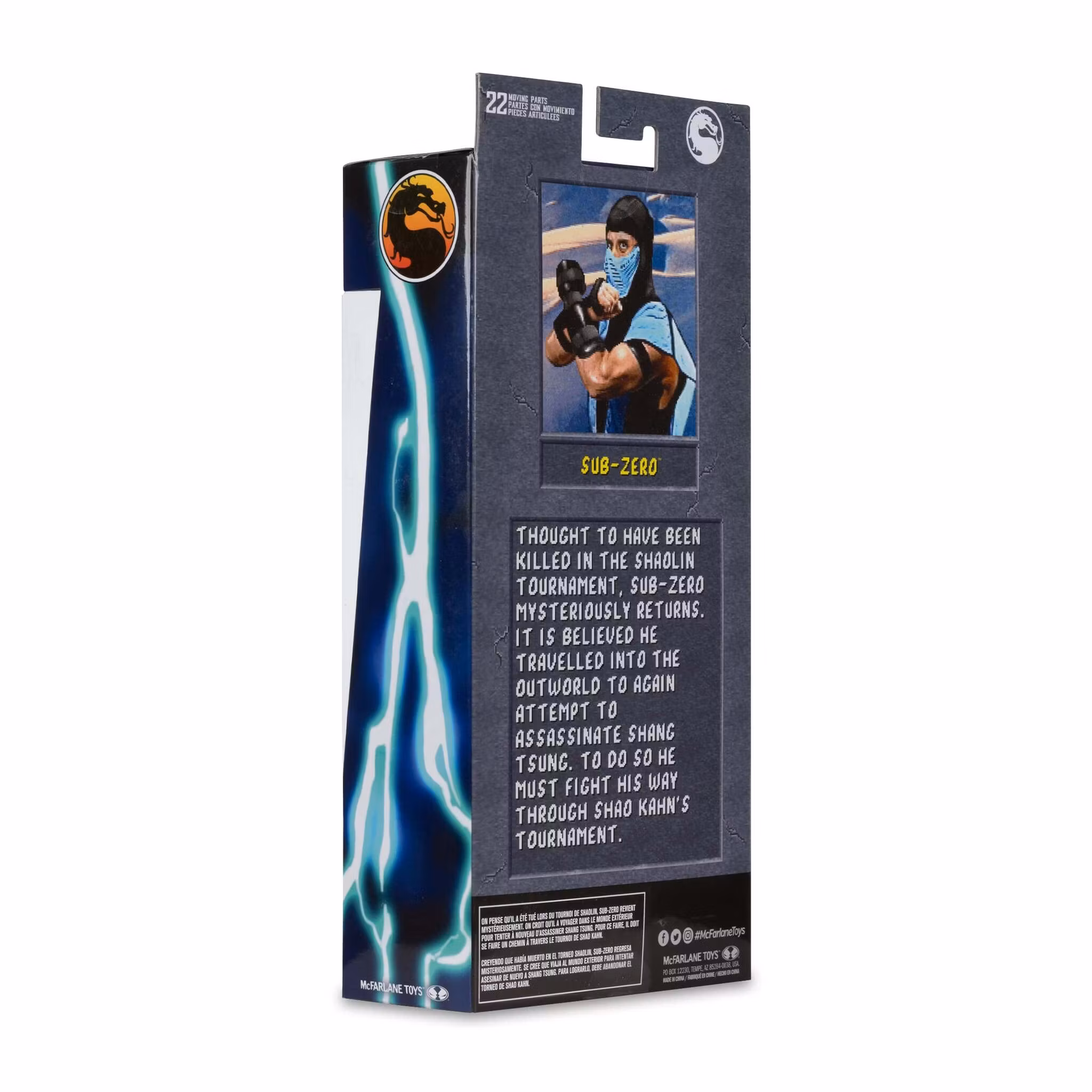 Mortal Kombat Klassic Sub-Zero (Ice Clone) 7" Action Figure