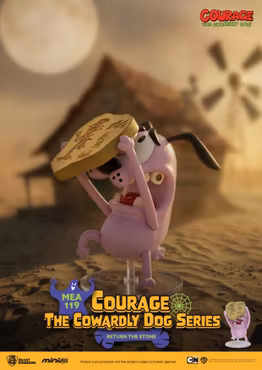 Courage the Cowardly Dog Mini Egg Attack MEA-119 Box of 6 Random Figures