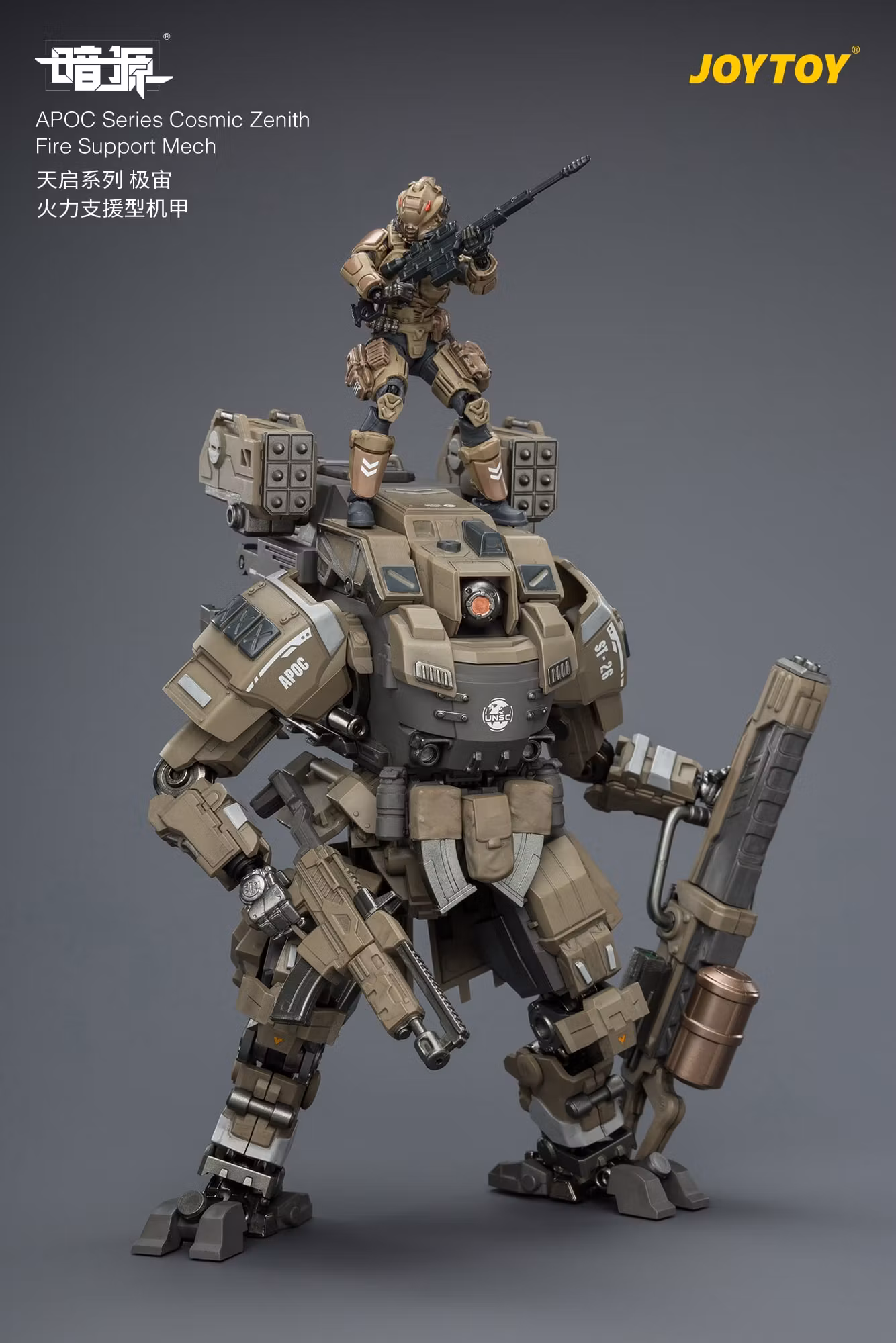 Dark Source APOC Series Cosmic Zenith Fire Support Mech 1/25 Scale Action Figure