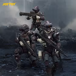 Dark Source Steel Ride Prism Squad 1/25 Scale Action Figure Set