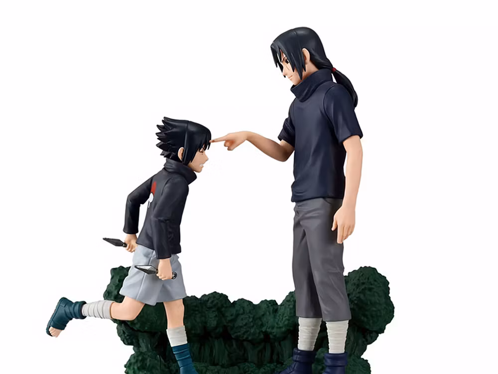 Naruto: Shippuden Memorable Saga Sasuke Uchiha & Itachi Uchiha Figure