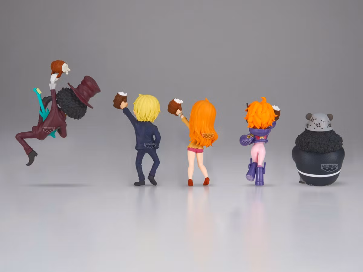 One Piece World Collectable Figure Banquet 3 Set of 5 Figures