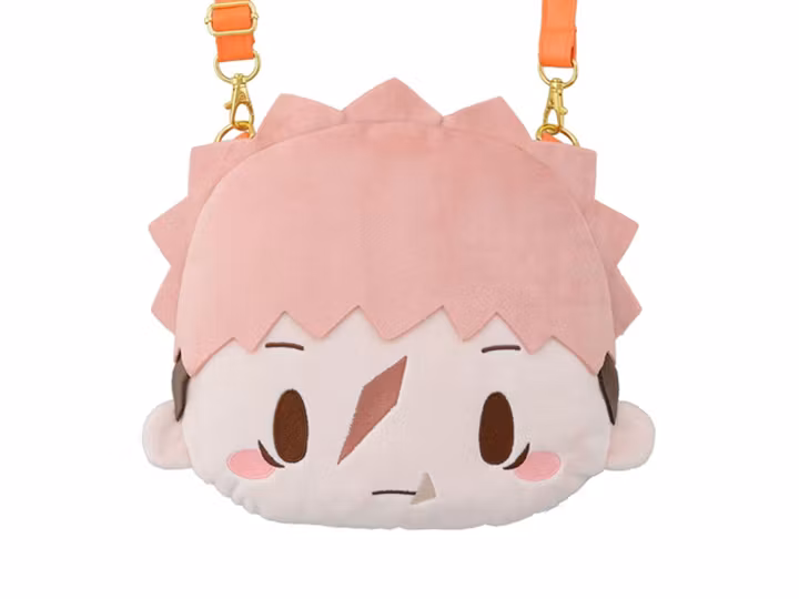 Jujutsu Kaisen Fuwa Petit Yuji Itadori (The Culling Games) Medium Plush Shoulder Bag