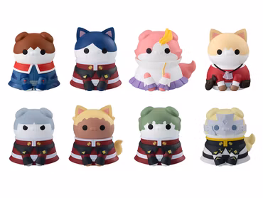 Mobile Suit Gundam SEED Nyandam SEED Mega Cat Project Cats in Disguise Set of 8 Figures