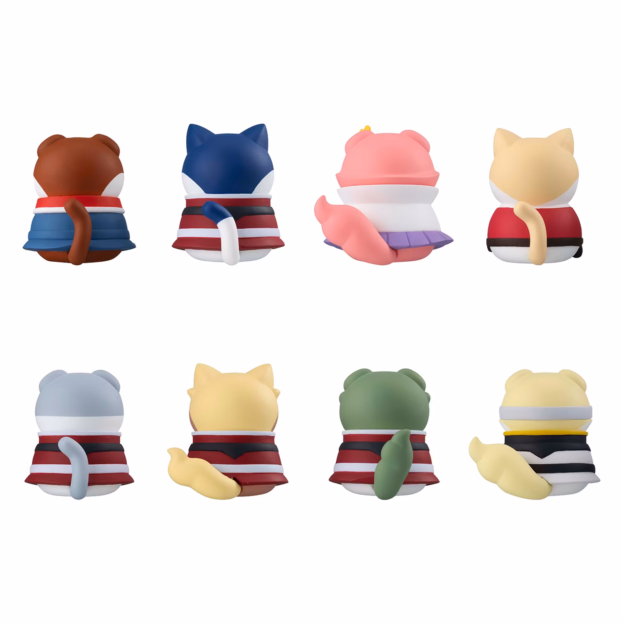 Mobile Suit Gundam SEED Nyandam SEED Mega Cat Project Cats in Disguise Set of 8 Figures