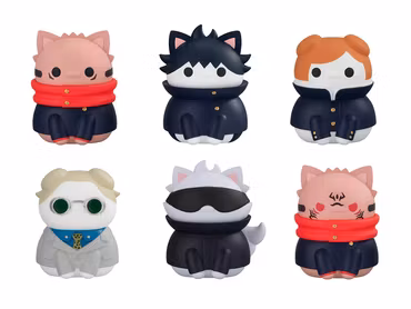 Jujutsu Kaisen Mega Cat Project Jujutsu Cats (Shibuya Incident Ver.) Box of 8 Random Figures (Rerelease)