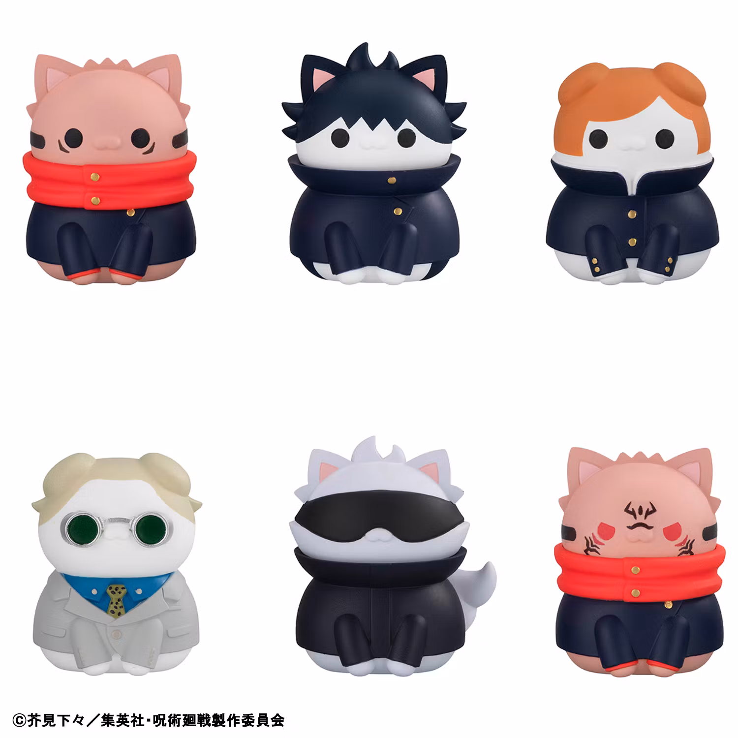 Jujutsu Kaisen Mega Cat Project Jujutsu Cats (Shibuya Incident Ver.) Box of 8 Random Figures (Rerelease)
