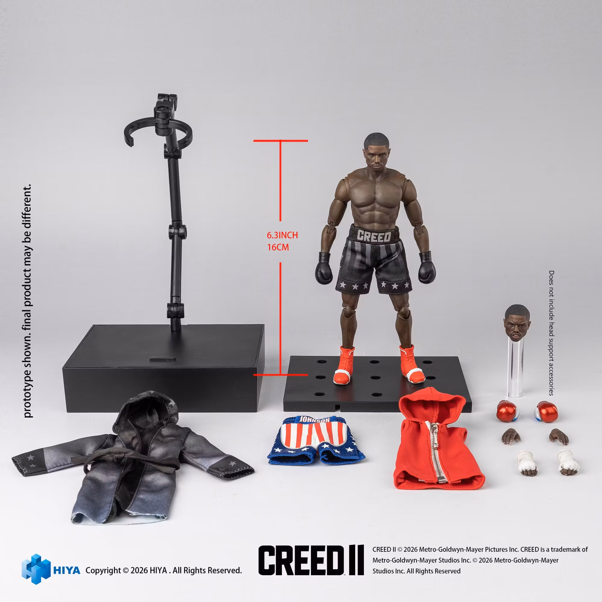 Creed II Exquisite Super Series Adonis Creed 1/12 Scale Action Figure