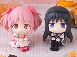 Puella Magi Madoka Magica Look Up Series Madoka Kaname & Homura Akemi (With Gift)