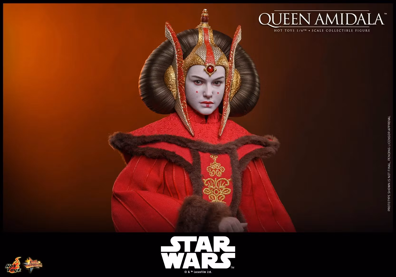 Star Wars: The Phantom Menace MMS883 Queen Amidala 1/6th Scale Collectible Figure