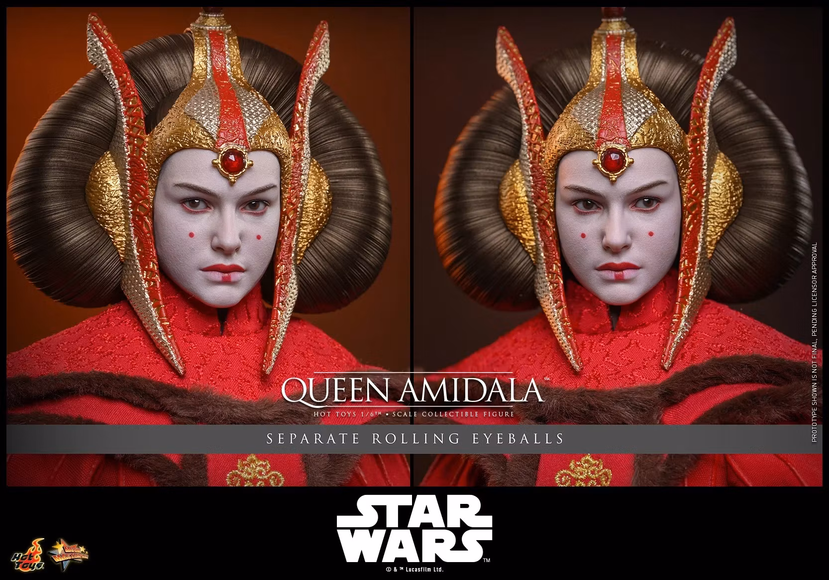 Star Wars: The Phantom Menace MMS883 Queen Amidala 1/6th Scale Collectible Figure