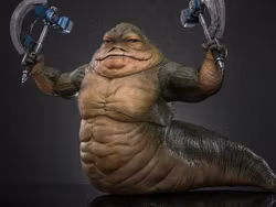 Star Wars: The Mandalorian & Grogu MMS885 Rotta the Hutt 1/6th Scale Collectible Figure