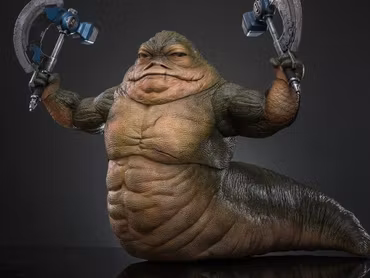 Star Wars: The Mandalorian & Grogu MMS885 Rotta the Hutt 1/6th Scale Collectible Figure
