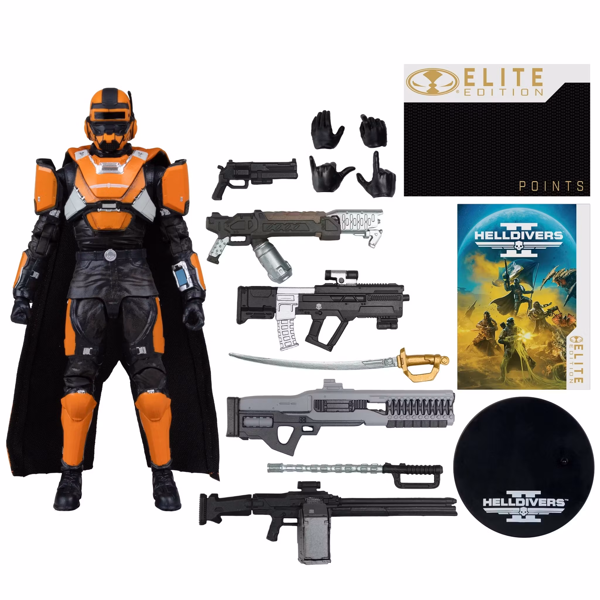 Helldivers 2 McFarlane Elite Edition #11 CE-35 Trench Engineer Deluxe Action Figure