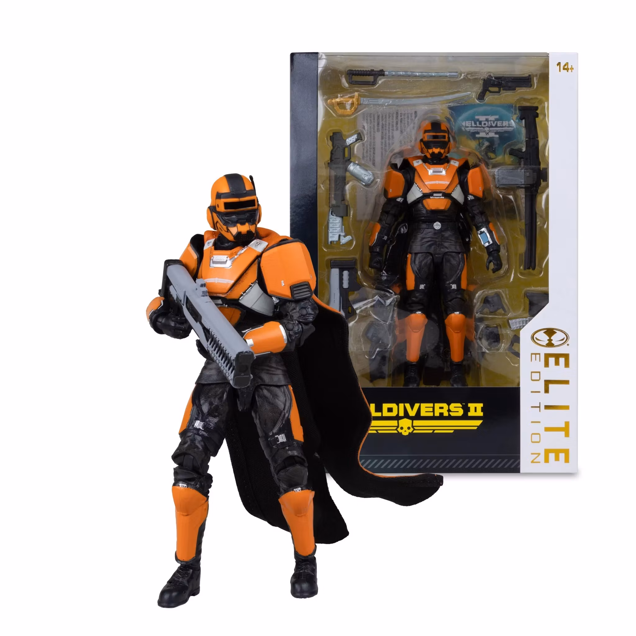 Helldivers 2 McFarlane Elite Edition #11 CE-35 Trench Engineer Deluxe Action Figure