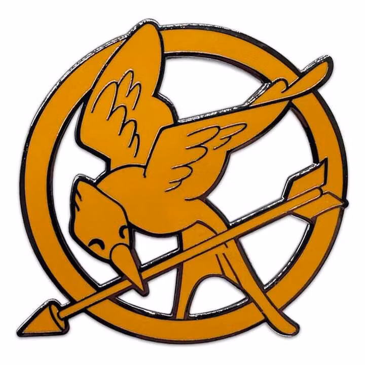 The Hunger Games Pin Badge Mockingjay