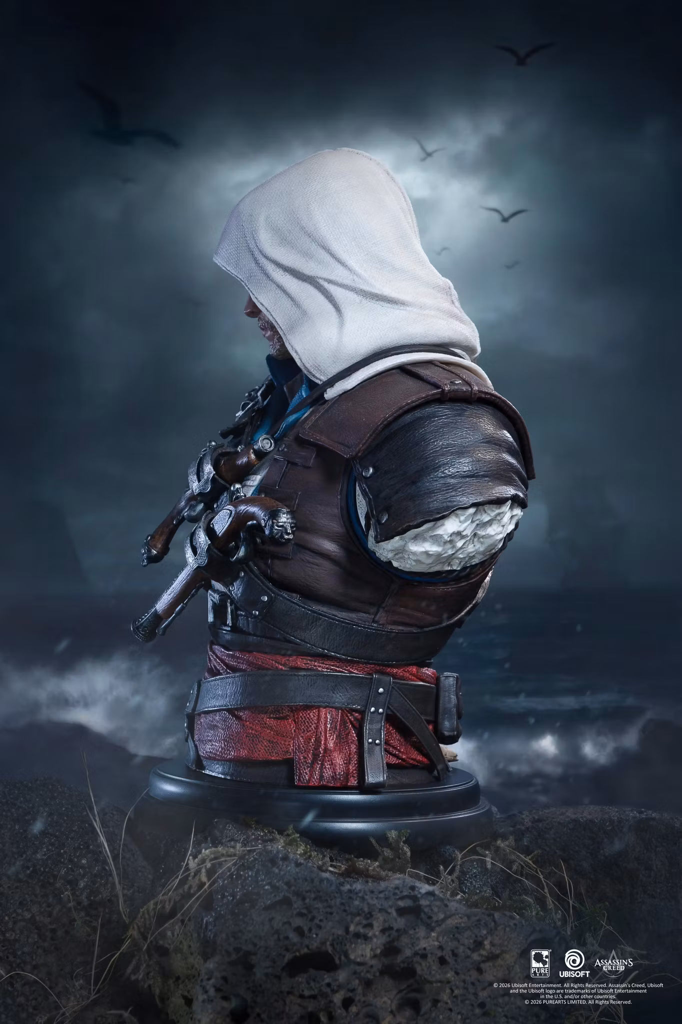 Assassin's Creed IV: Black Flag Resynced Edward 1/4 Scale Bust