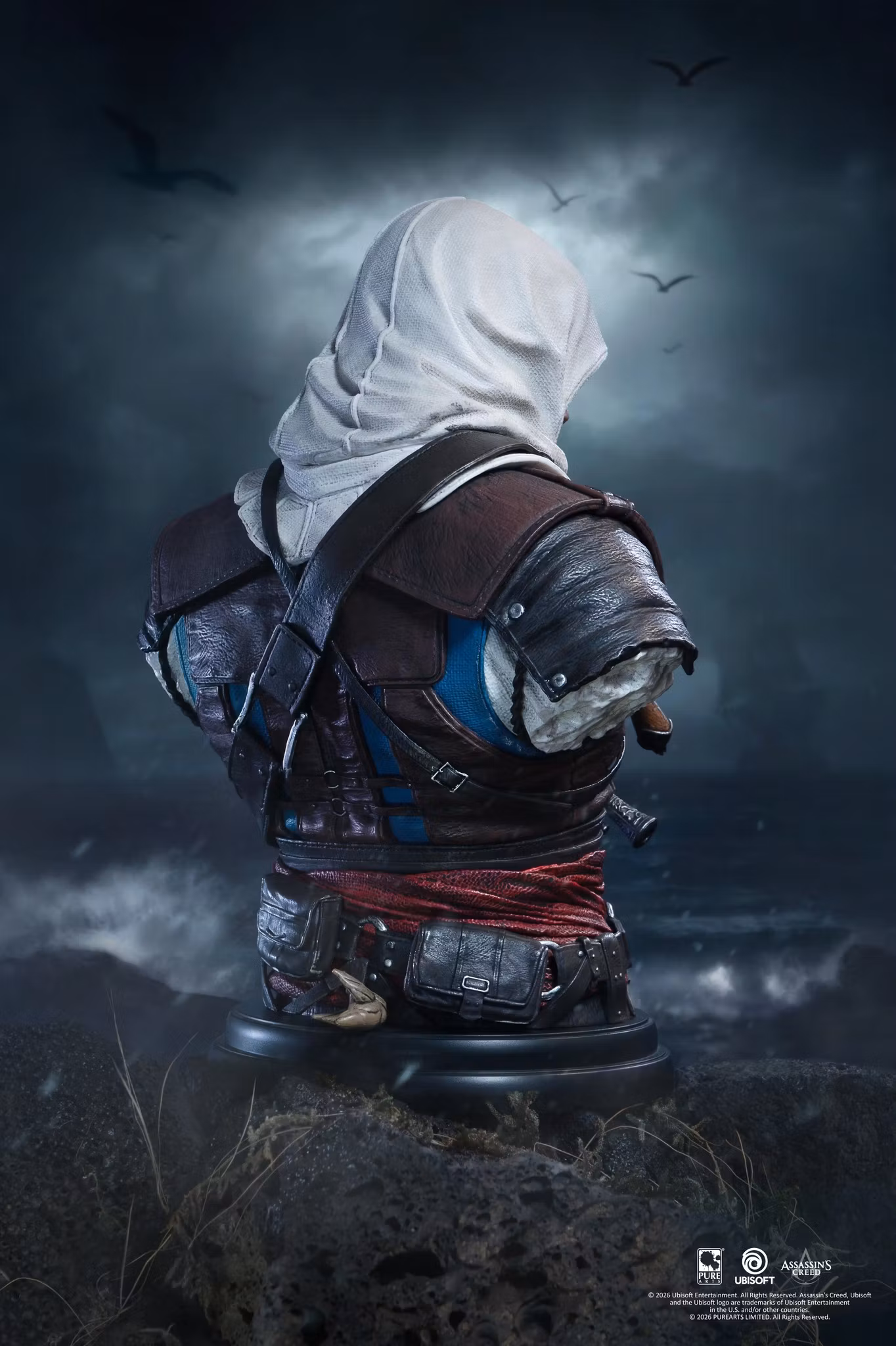 Assassin's Creed IV: Black Flag Resynced Edward 1/4 Scale Bust