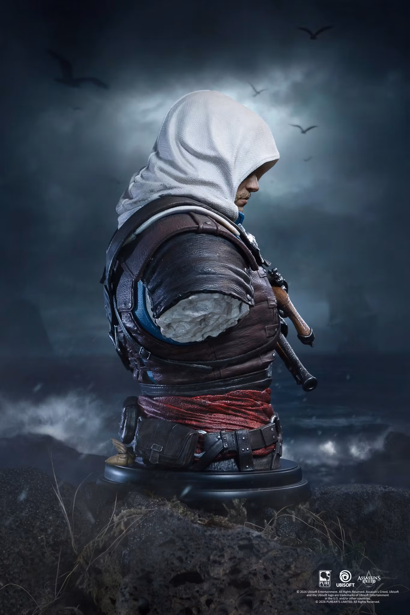 Assassin's Creed IV: Black Flag Resynced Edward 1/4 Scale Bust