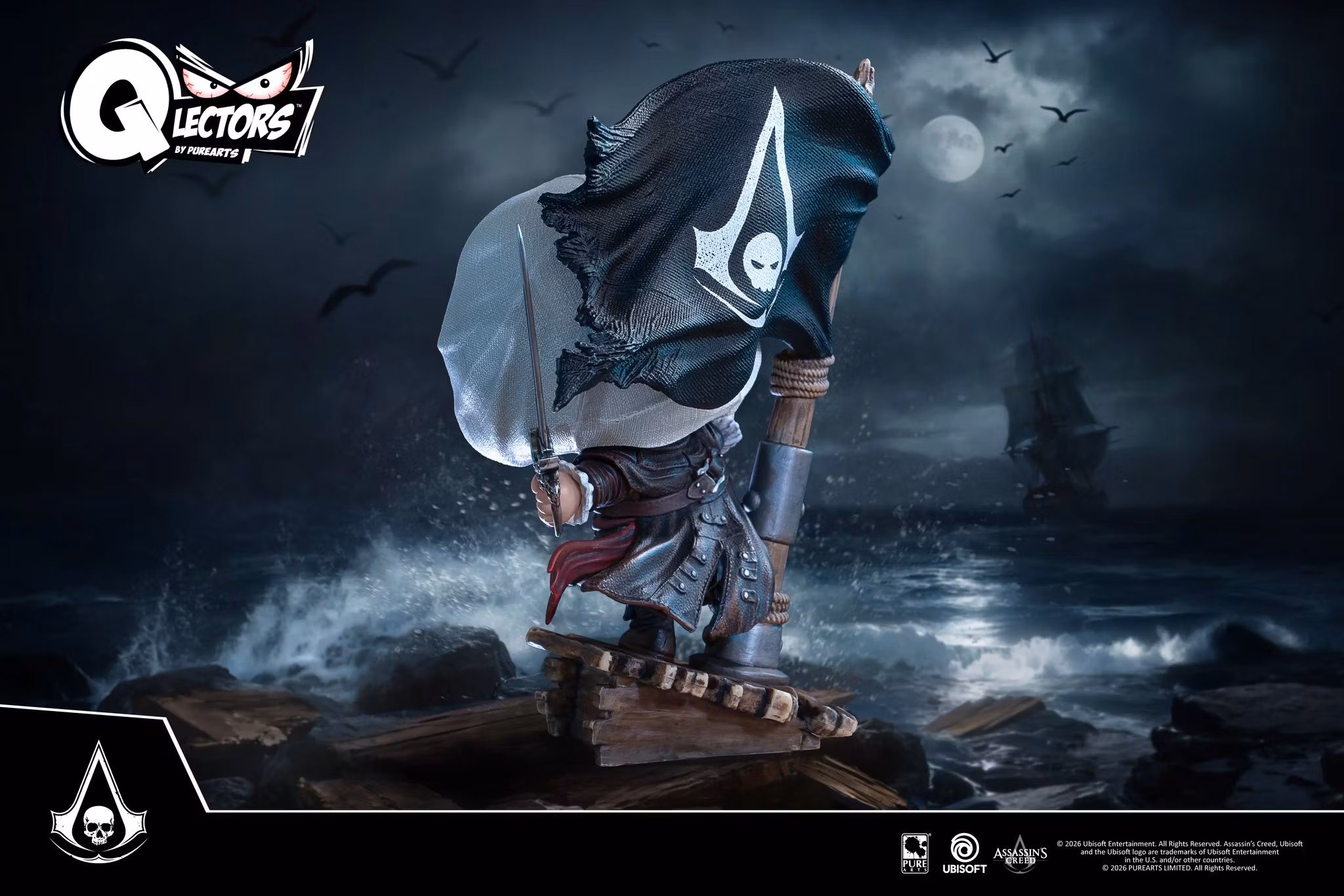 Assassin's Creed IV: Black Flag Resynced Qlectors Edward Figure