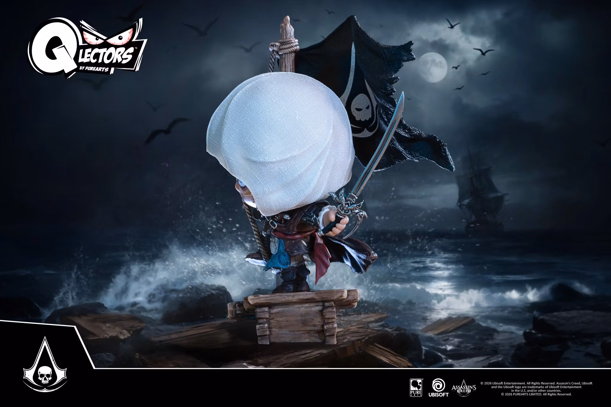 Assassin's Creed IV: Black Flag Resynced Qlectors Edward Figure