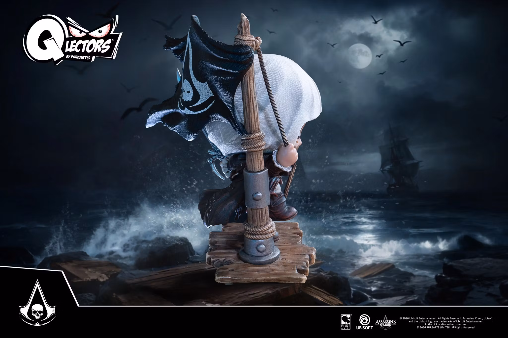 Assassin's Creed IV: Black Flag Resynced Qlectors Edward Figure