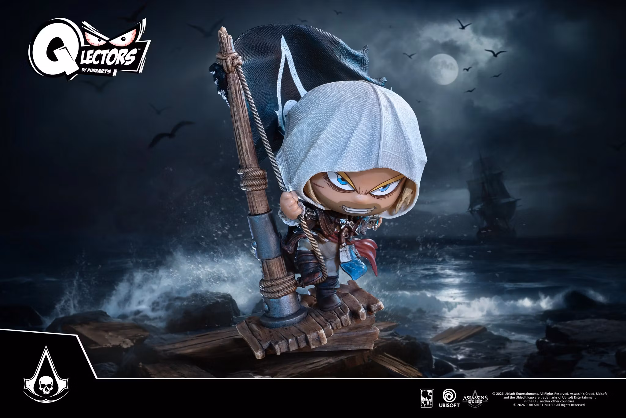 Assassin's Creed IV: Black Flag Resynced Qlectors Edward Figure