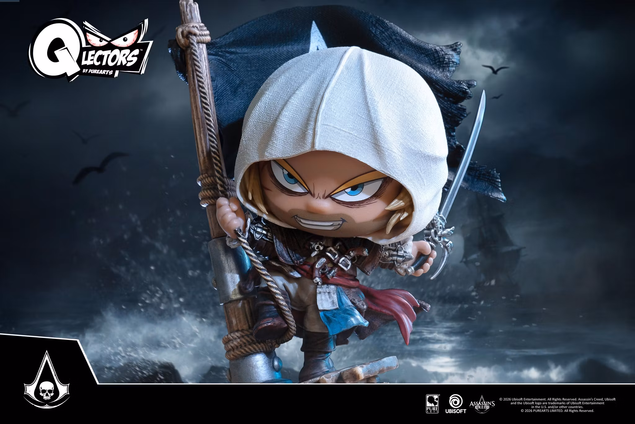 Assassin's Creed IV: Black Flag Resynced Qlectors Edward Figure