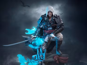 Assassin's Creed IV: Black Flag Resynced Animus Edward 1/8 Scale Statue