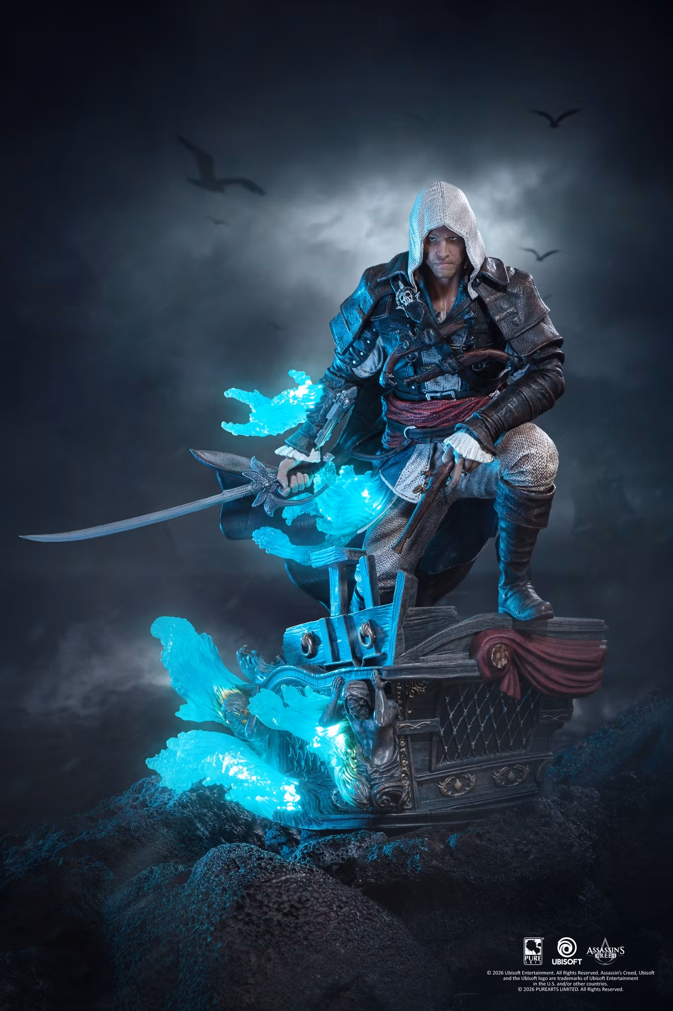 Assassin's Creed IV: Black Flag Resynced Animus Edward 1/8 Scale Statue