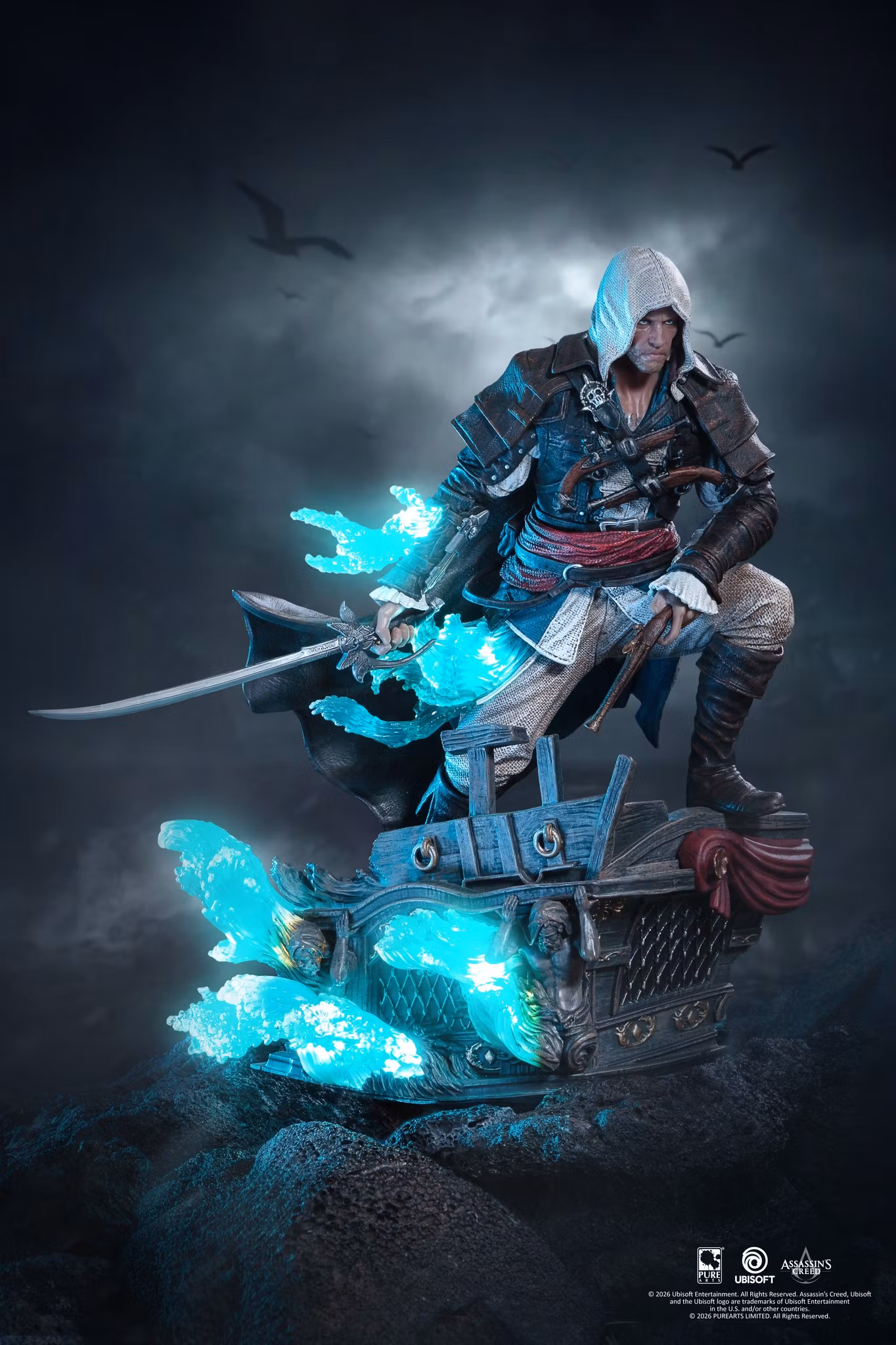 Assassin's Creed IV: Black Flag Resynced Animus Edward 1/8 Scale Statue