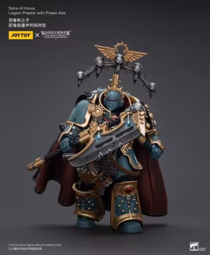 Warhammer: The Horus Heresy Sons of Horus Legion Praetor with Power Axe 1/18 Scale Action Figure