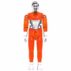 Micronauts ReAction+ Action Figure Wave 04 Time Traveler (Translucent Orange)