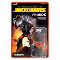 Micronauts ReAction+ Action Figure Wave 04 Phobos