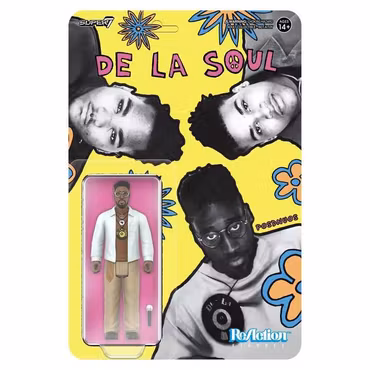 De La Soul ReAction Action Figure Wave 01 Kelvin "Posdnuos" Mercer (Me, Myself & I)